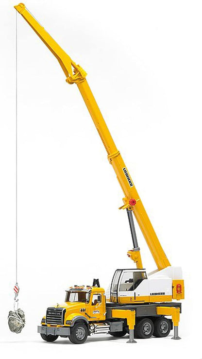 Bruder 02818 MACK Granite Liebherr Crane Truck 28.12.10