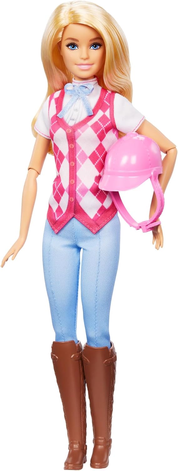 Barbie The Great Horse Chase Riding Doll Malibu