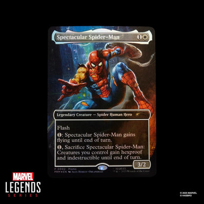 Marvel Legends Magic The Gathering Battle-Damaged Spiderman