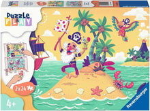 Puzzle & Play: Pirate Adventure 2x24 pc