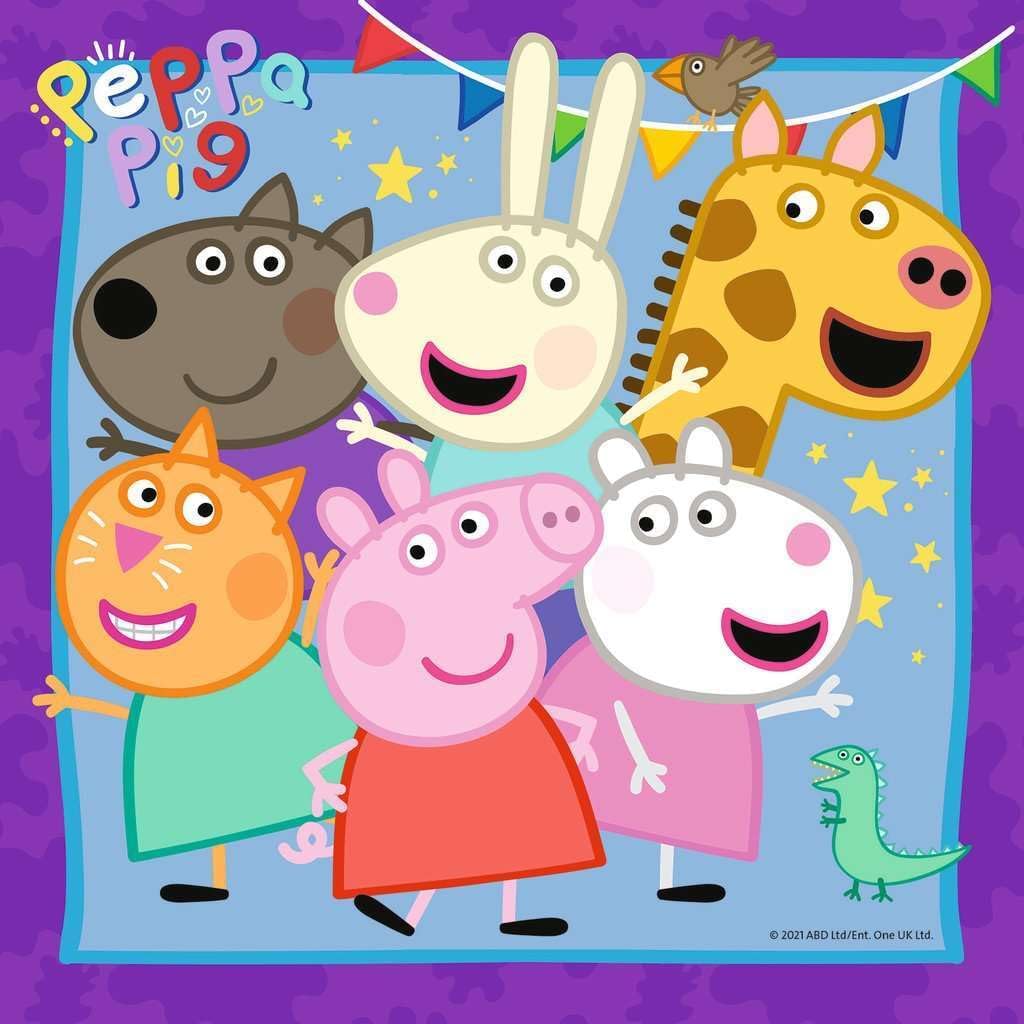 Peppa Pig 3x49pc Puzzle