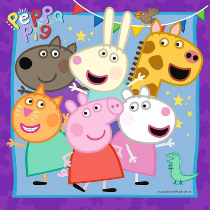 Peppa Pig 3x49pc Puzzle
