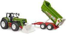 Bruder 03452 Roadmax Tractor with Front Loader and Tipping Trailer 30.10.10