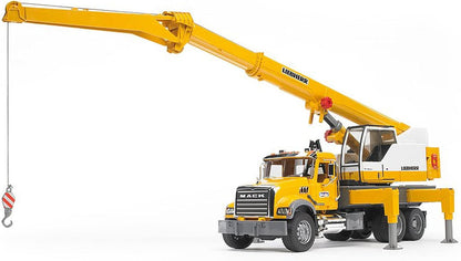 Bruder 02818 MACK Granite Liebherr Crane Truck 28.12.10