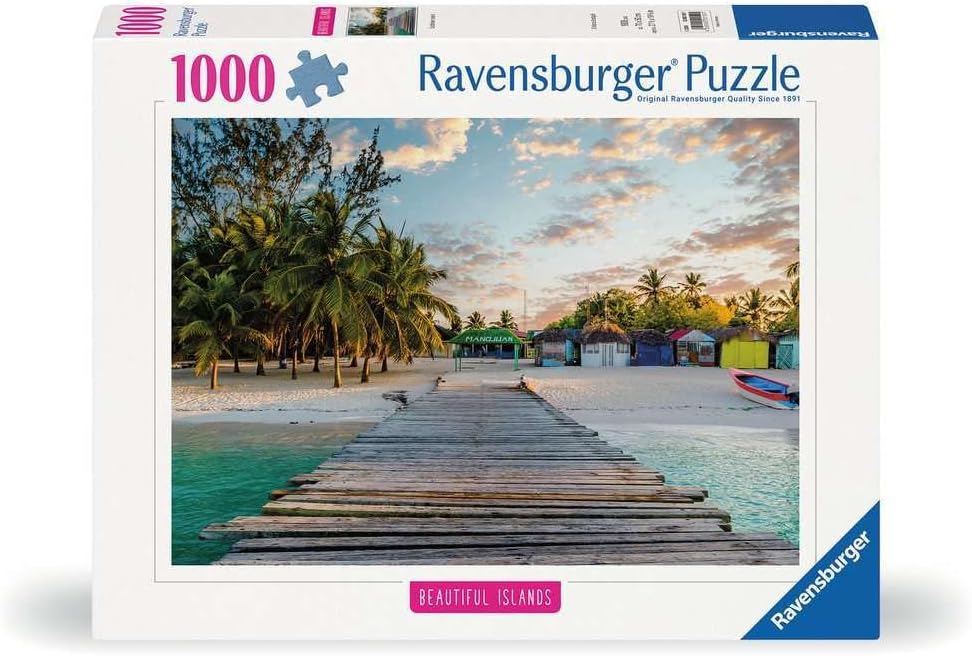 Beautiful Islands Caribbean Paradise 1000pc