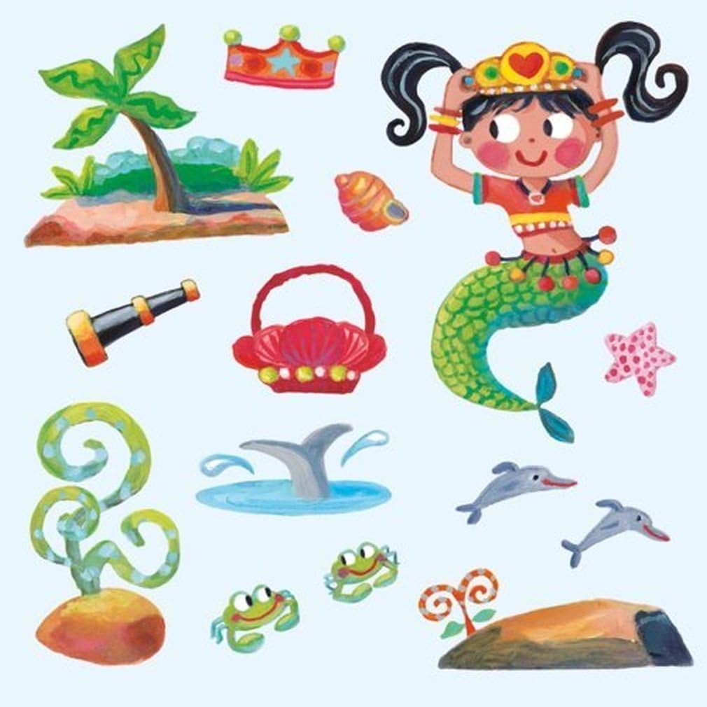 Mermaid Sticker Tote