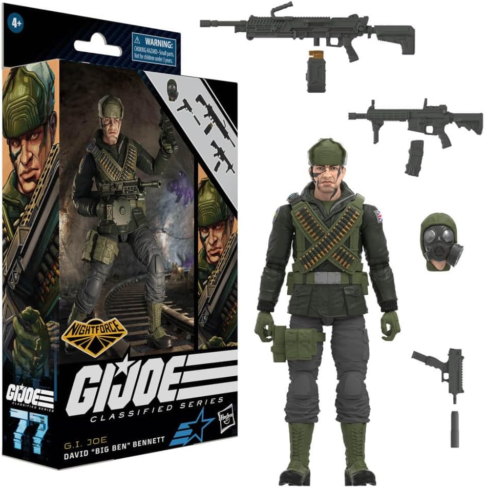 GI Joe Classified Nightforce David Big Ben Bennett #77 (F7737) – Sir ...