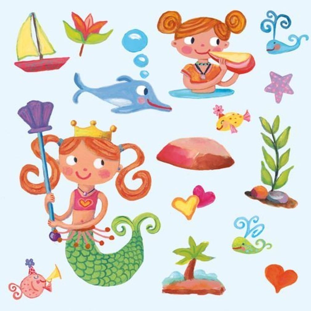 Mermaid Sticker Tote