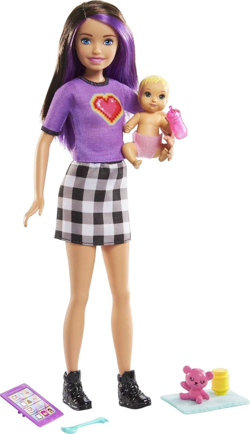 Barbie Skipper Babysitters Doll & Accessories Brunette
