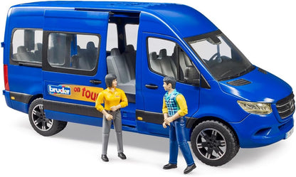 Bruder 02670 MB Sprinter Transfer w/ Driver and Passenger 24.12.8