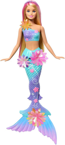 Barbie Flower Magic Mermaid Blonde Doll