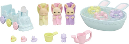 Triplets Baby Bathtime Set - Calico Critters