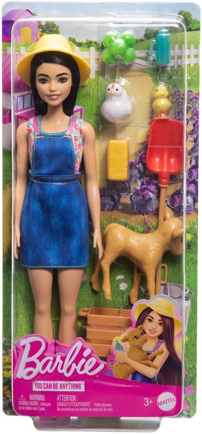 Barbie Doll Farmer Brunette