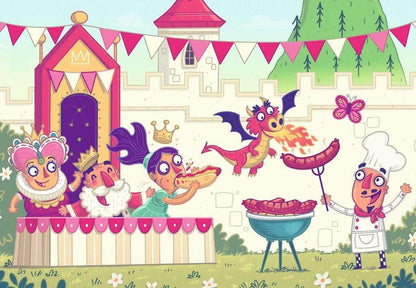 *Puzzle & Play: Royal BBQ 2x24 pc