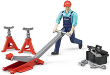 Bruder 62100 Garage Equipment Figure - Set 6.6.6