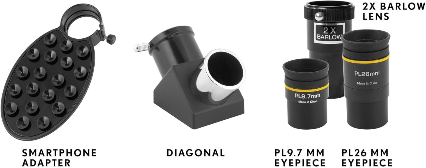 National Geographics 70mm STARAPP 70mm Telescope