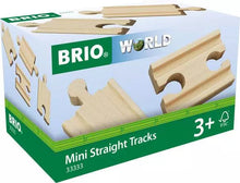 BRIO WORLD Mini Straight Tracks