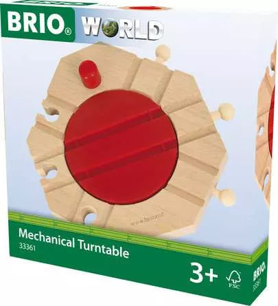 BRIO WORLD Mechanical Turntable