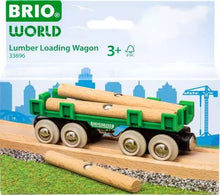Lumber Loading Wagon