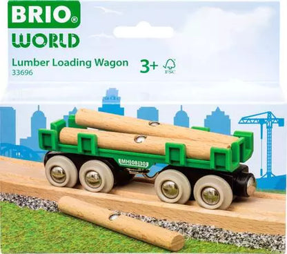 Lumber Loading Wagon