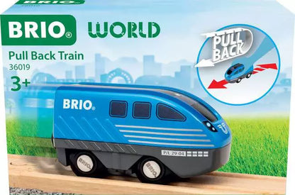 BRIO WORLD Pull Back Train