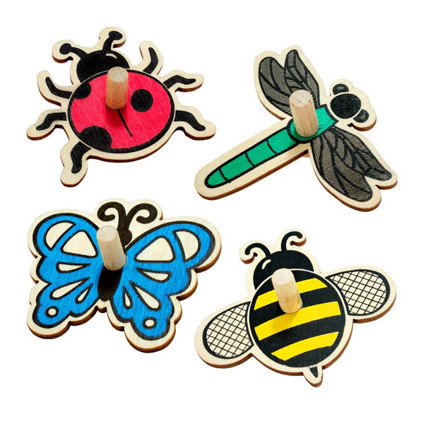 Bug Spinners Top Assorted