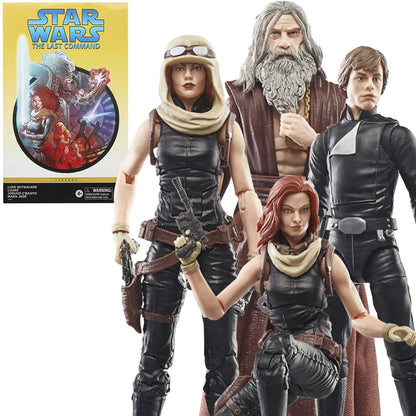 SW Black Series The Last Command Luke Skywalker, Luuke, Joruus C'baoth, Mara Jade