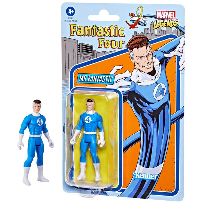 Marvel Legends Retro Mr. Fantastic 3 3/4 inch Action Figure