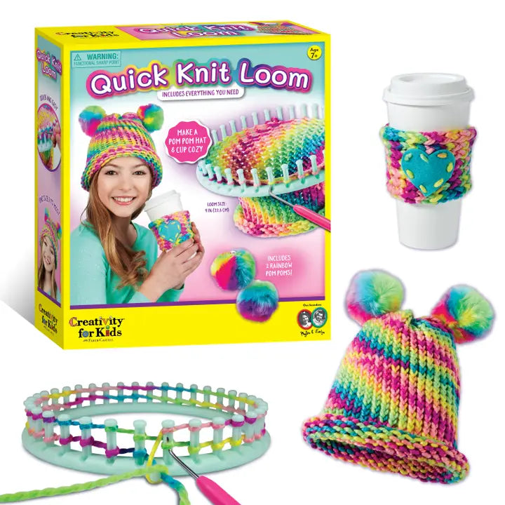 Quick Knit Loom - Diy Craft Kit For Kids