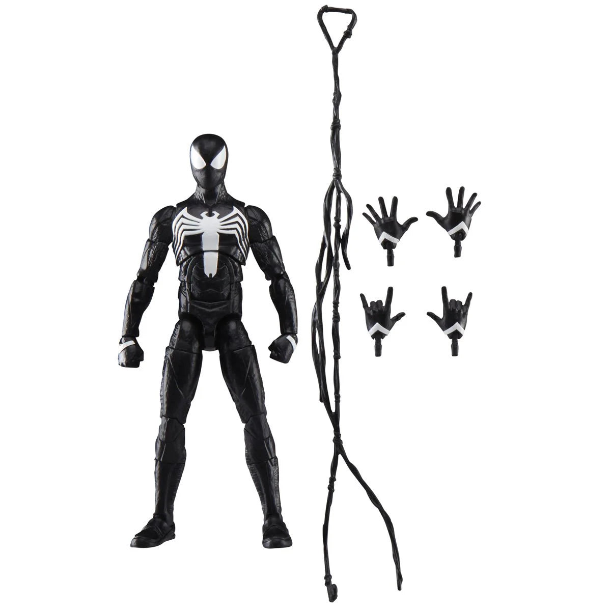 Marvel Legends Spider-Man Gamerverse Peter Parker Black Suit 6-Inch Action Figure