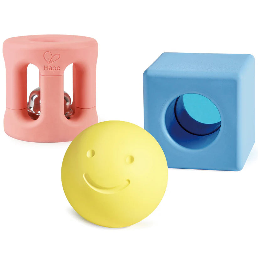 Geometric Rattle Trio – Sir Troy's Toy Kingdom