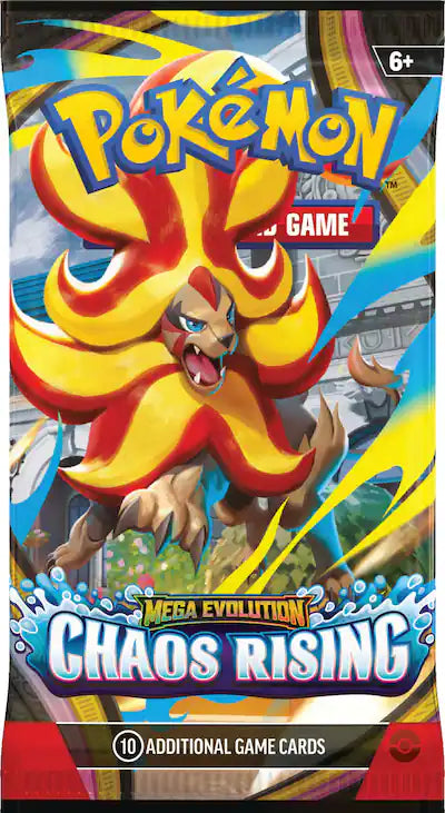 Pokémon TCG: Mega Evolution – Chaos Rising Booster Pack