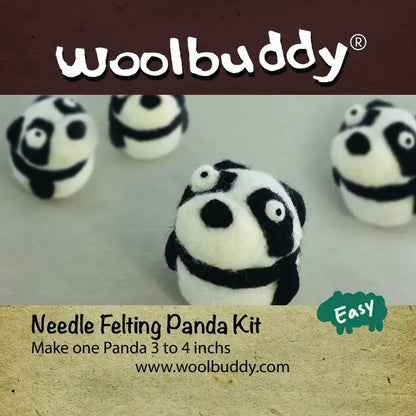 DIY Needle Felting Kit - Panda