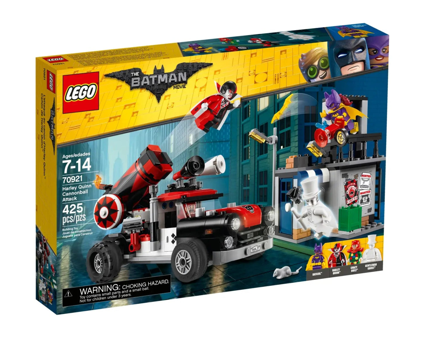 The LEGO® Batman™ Movie Harley Quinn Cannonball Attack (70921) (Retired)