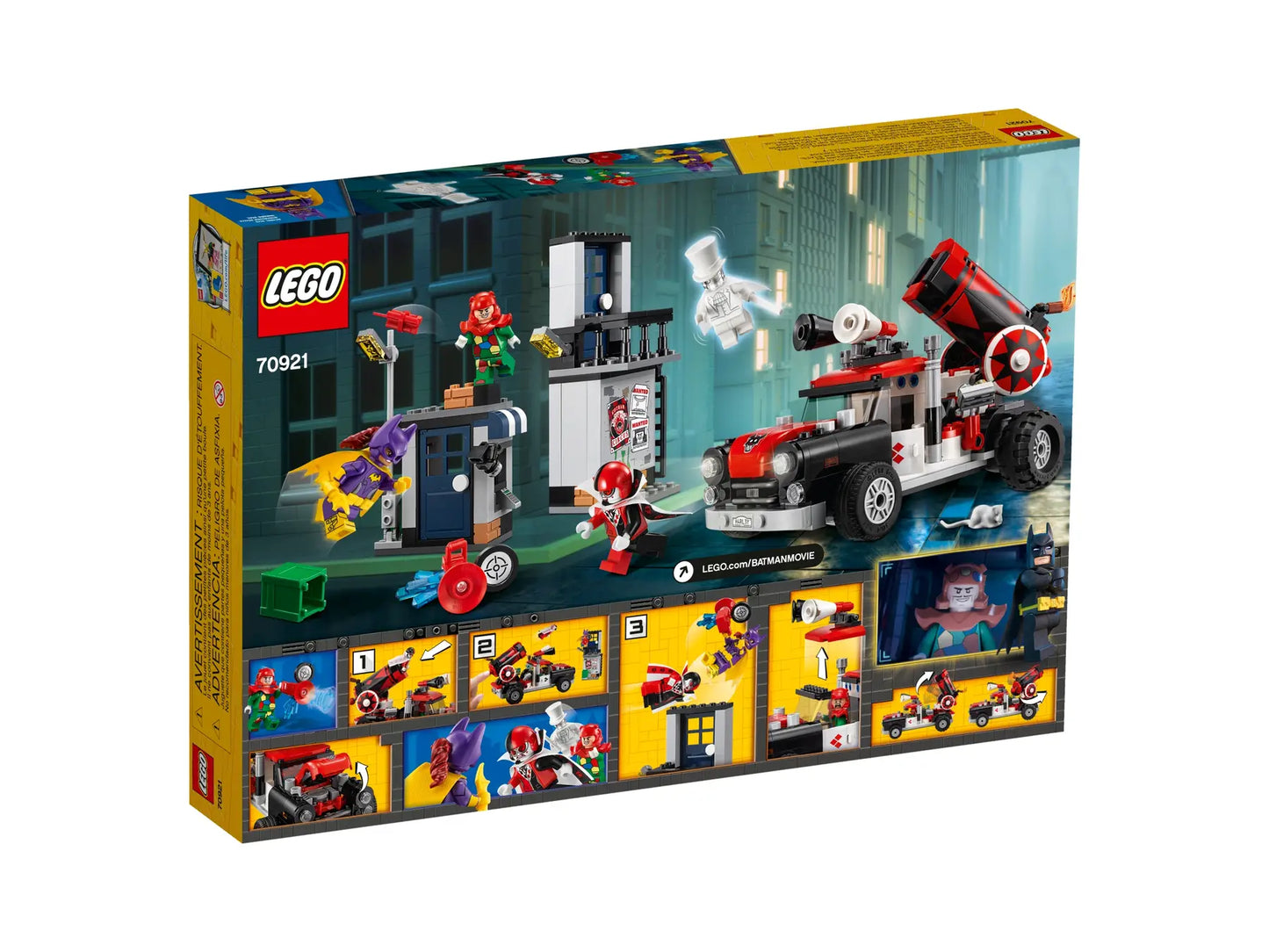 The LEGO® Batman™ Movie Harley Quinn Cannonball Attack (70921) (Retired)
