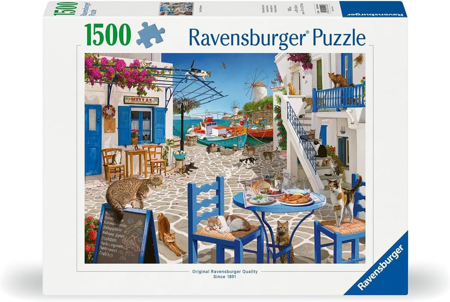 Cats of Mykonos 1500 Pc Puzzle