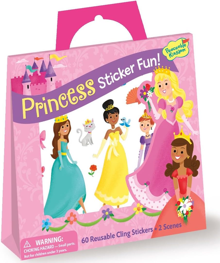 Princess Sticker Tote