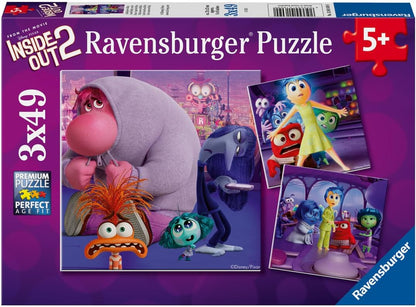Disney Inside Out 2 3x49pc Puzzle