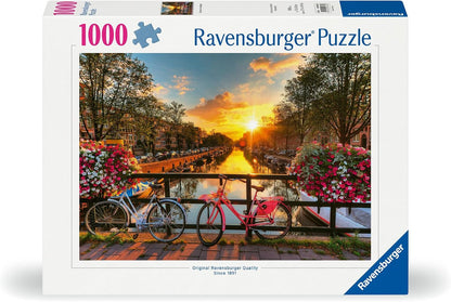 Bicycles in Amsterdam 1000pc