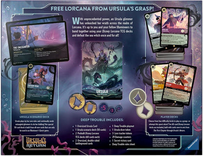Ravensburger Disney Lorcana TCG: Ursula's Return Illumineer's Quest Deep Trouble