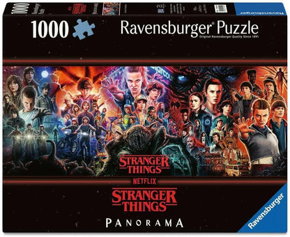 Stranger Things 1000pc Panoramic Puzzle