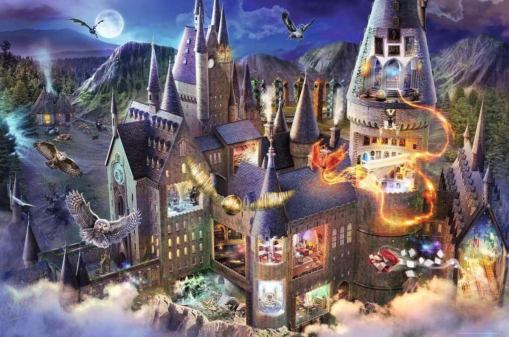 Hogwarts Castle 3000pc Puzzle