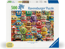 Retro Robots 500 Pc Large Format