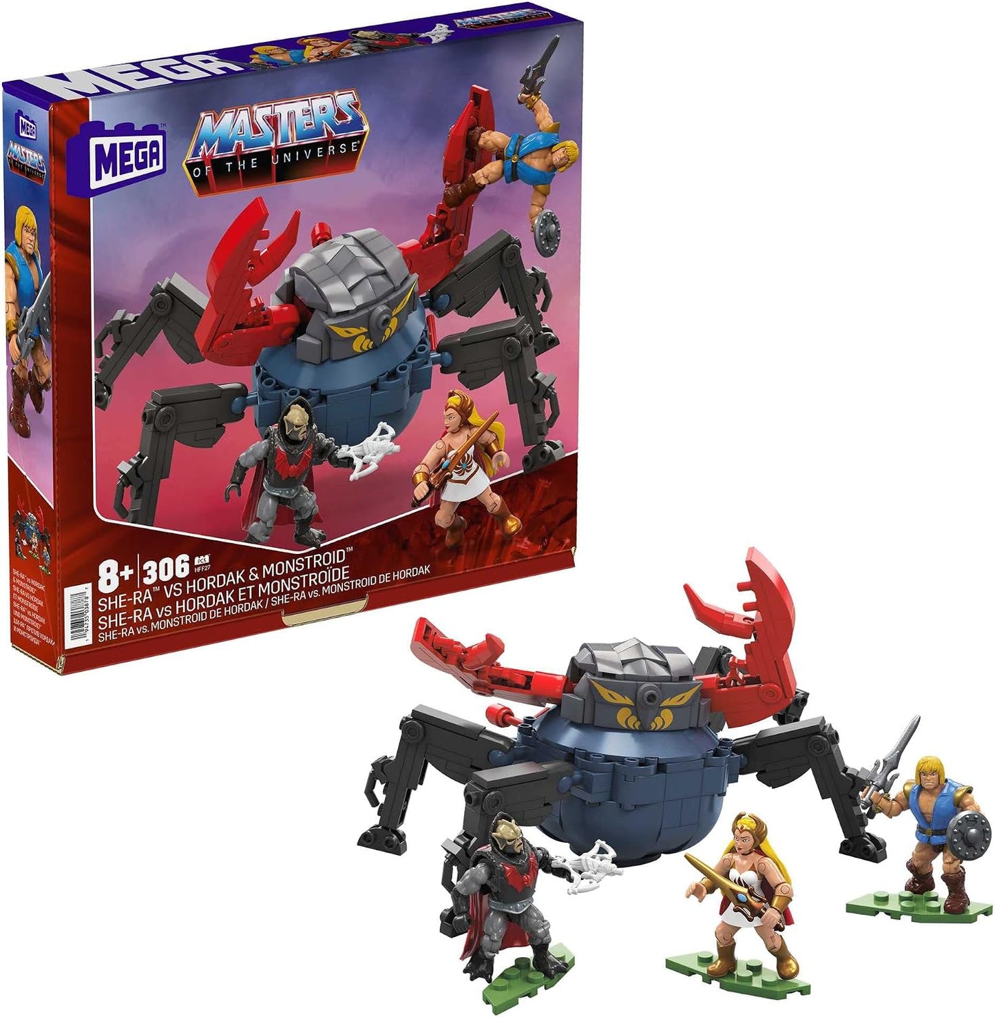 MEGA MCX MOTU He-man & She-ra Vs. Hordak & Monstoid