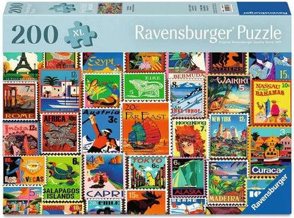 Travel Stamps 200pc Puzzle
