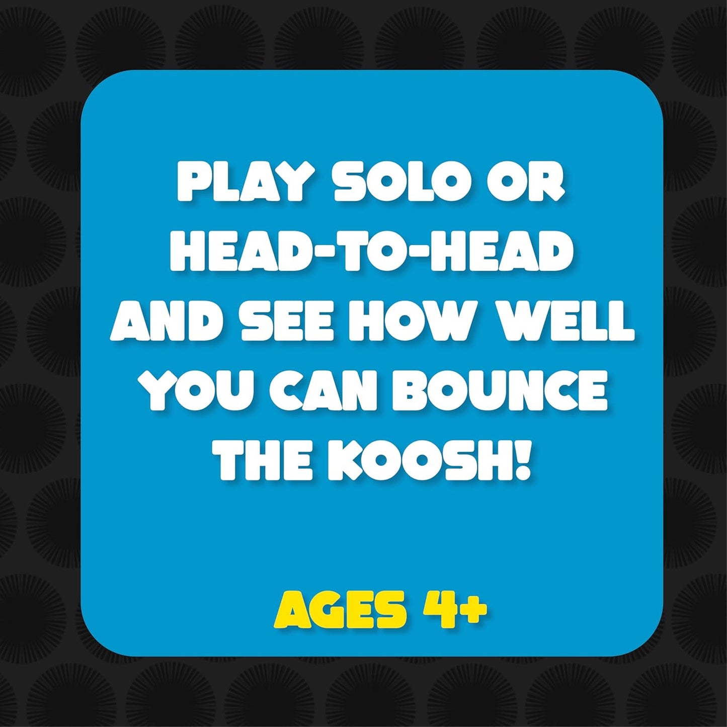 Koosh Double Paddle set Neon