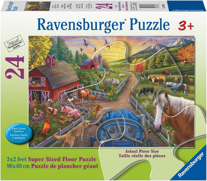 My First Farm 24pc floor puzzle