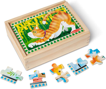 4-in-1 Pet Friends Puzzle Set