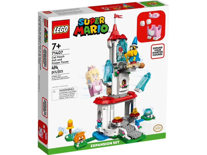 LEGO® Super Mario™ Cat Peach Suit and Frozen (71407) (Retired)