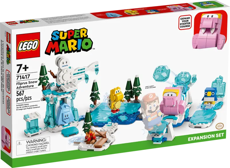 LEGO® Super Mario™ Fliprus Snow Adventure Expansion Set (71417) (Retired)